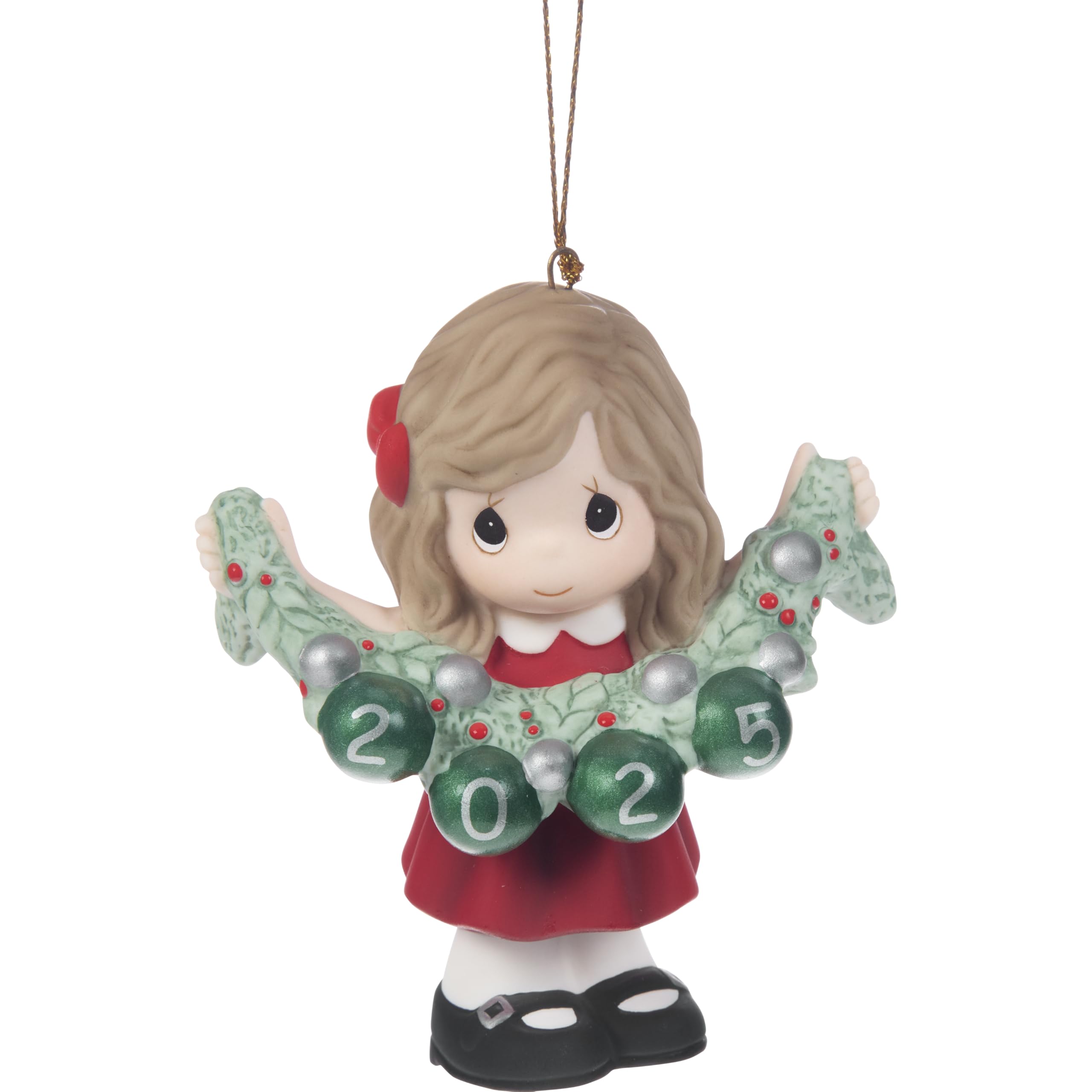 Amazon.com: Precious Moments Deck The Halls 2025 Dated Girl Bisque